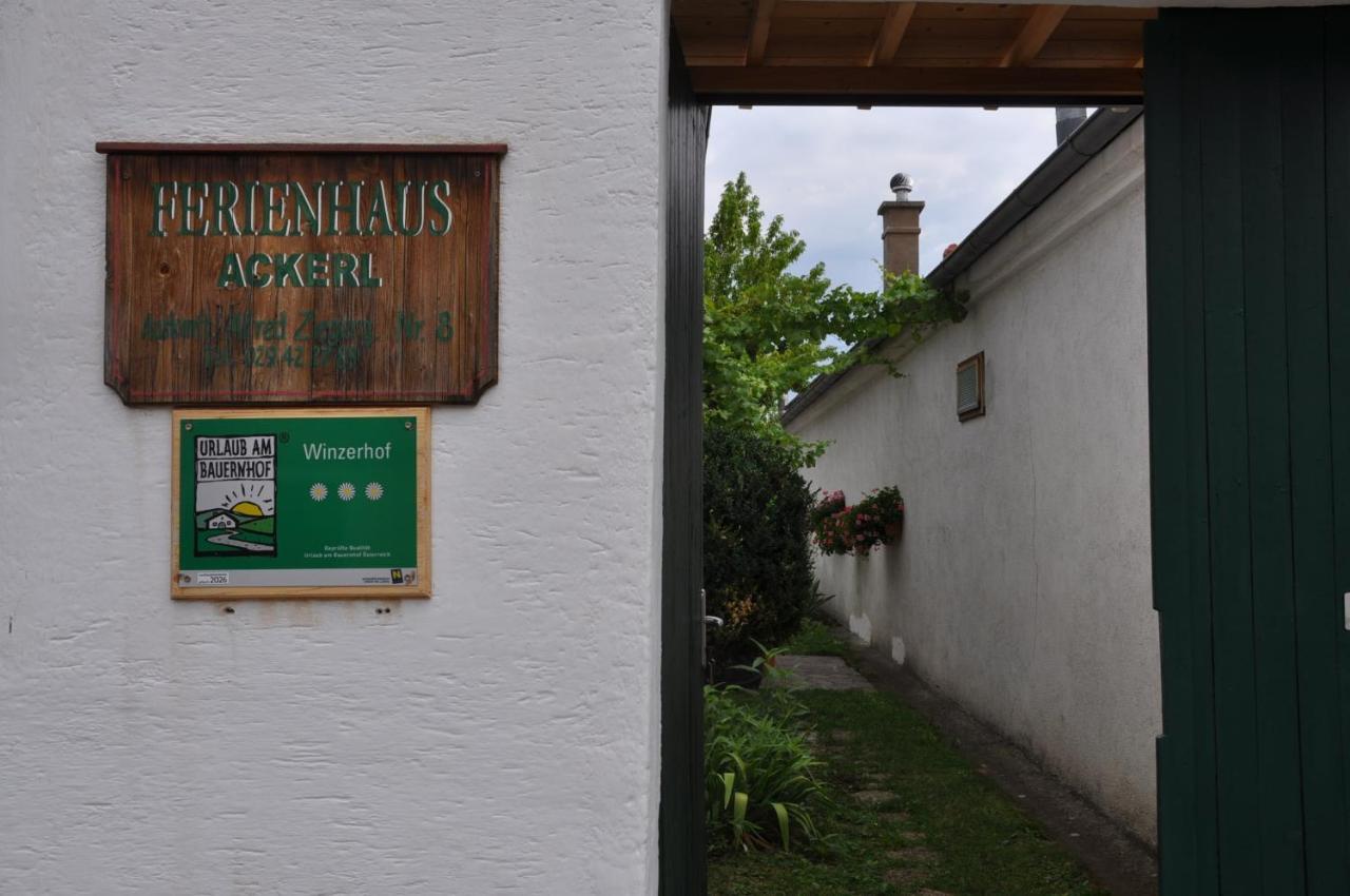 Ferienhaus Ackerl Mitterretzbach Bagian luar foto